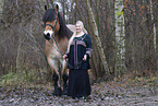 Woman with Mecklenburg cold blood