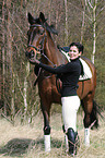 woman with horse