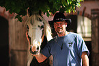 man and horse