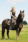 woman with New Forest Pony