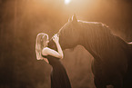 woman and Noriker
