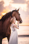 woman with horse