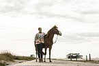 woman and Paso Peruano