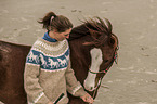 woman and Paso Peruano