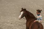 woman and Paso Peruano