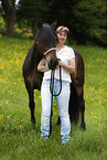 woman and Paso Peruano
