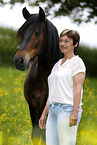 woman and Paso Peruano