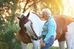 woman and Pinto