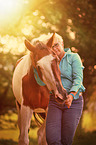 woman and Pinto