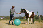 woman with Pinto