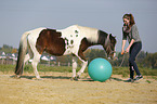 woman with Pinto