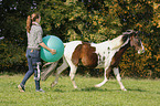 woman with Pinto