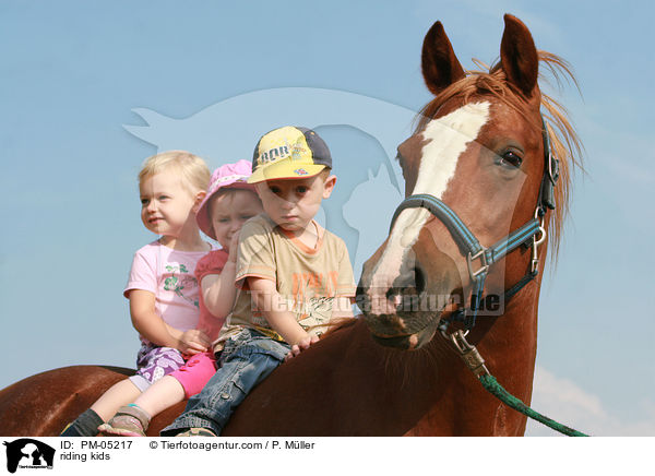 Kinderreiten / riding kids / PM-05217