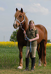 girl and pony