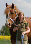 girl and pony