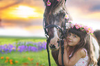girl and Pony