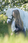 woman with Pony