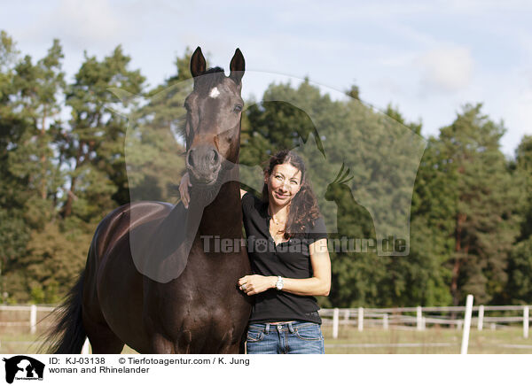 Frau und Rheinlnder / woman and Rhinelander / KJ-03138