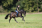 woman rides Rhinelander