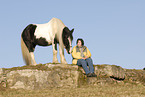 woman with Irish Tinker