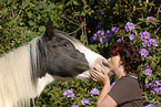 woman with Irish Tinker