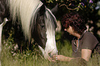 woman with Irish Tinker