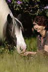 woman with Irish Tinker