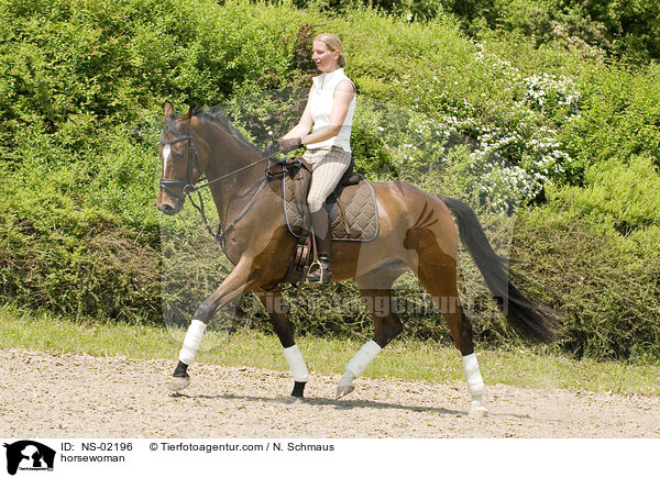 Reiterin / horsewoman / NS-02196