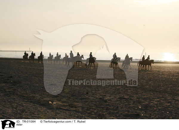 Reiter am Strand / rider / TR-01084