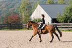 riding horsewoman