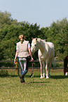 woman with horse