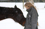woman and warm-blood