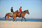 riders at the beach