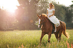 bride and warmblood