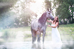 elf and unicorn