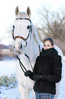 woman with horse