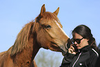 woman with Warmblood