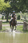 woman rides Horse