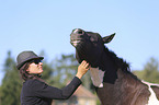 woman with Warmblood