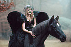 angel with horse