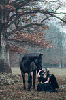 angel with horse