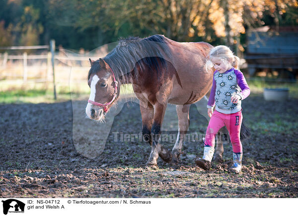 girl and Welsh A / NS-04712