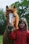girl with pony