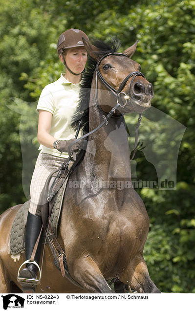 Reiterin / horsewoman / NS-02243