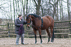 woman with warmblood