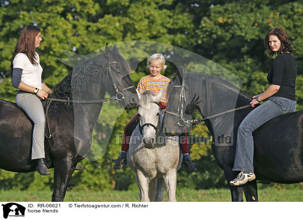 Pferde Freunde / horse friends / RR-06621