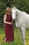 woman with horse