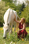 woman with horse