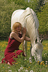 woman with horse