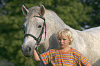 girl with pony